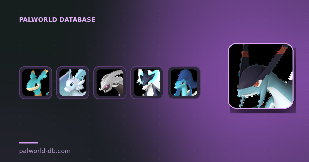 List of All 25 Dragon Type Pals and Where to Find Them — Palworld Database