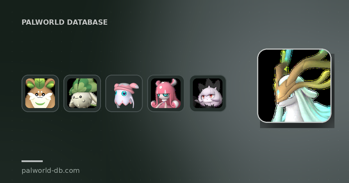 List of All 36 Neutral Type Pals and Where to Find Them — Palworld Database