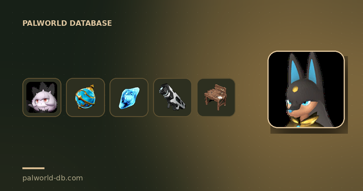 Crafting Guide: Every Workbench and Best Crafting Pals — Palworld Database