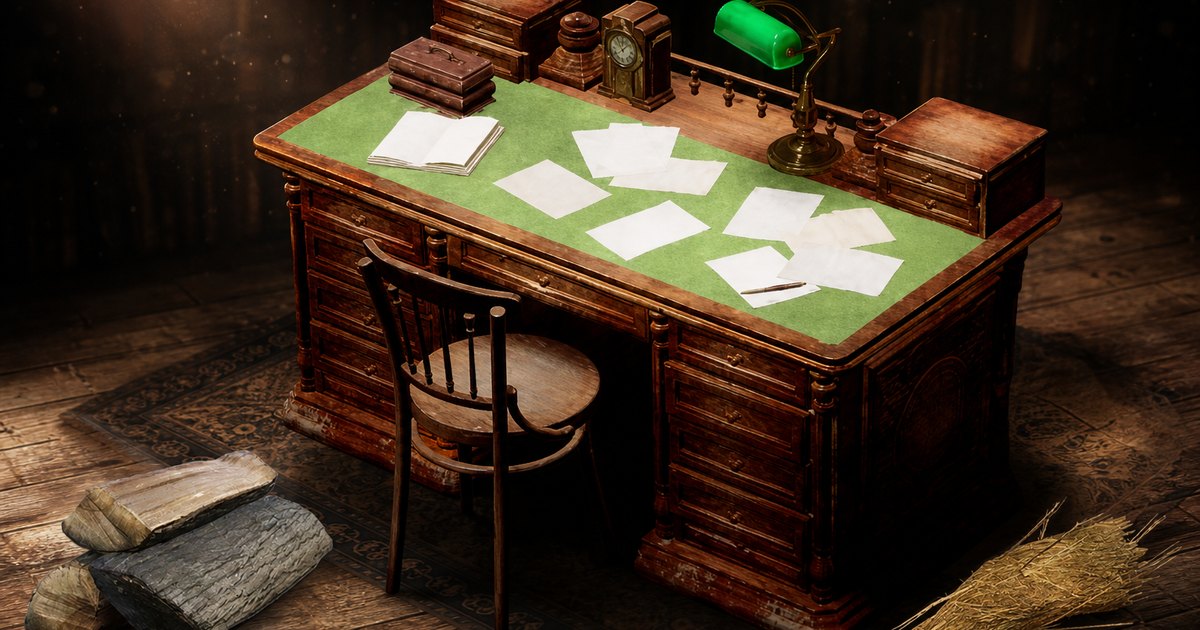 How to Get Antique Desk Set: Level 14 and Both Pieces — Palworld Database