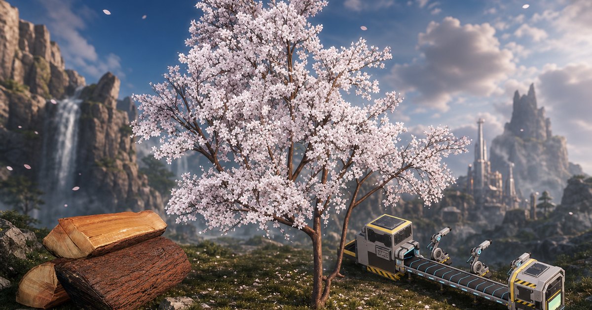How to Get Faux Cherry Blossoms Set: Cost and 3 Pieces — Palworld Database
