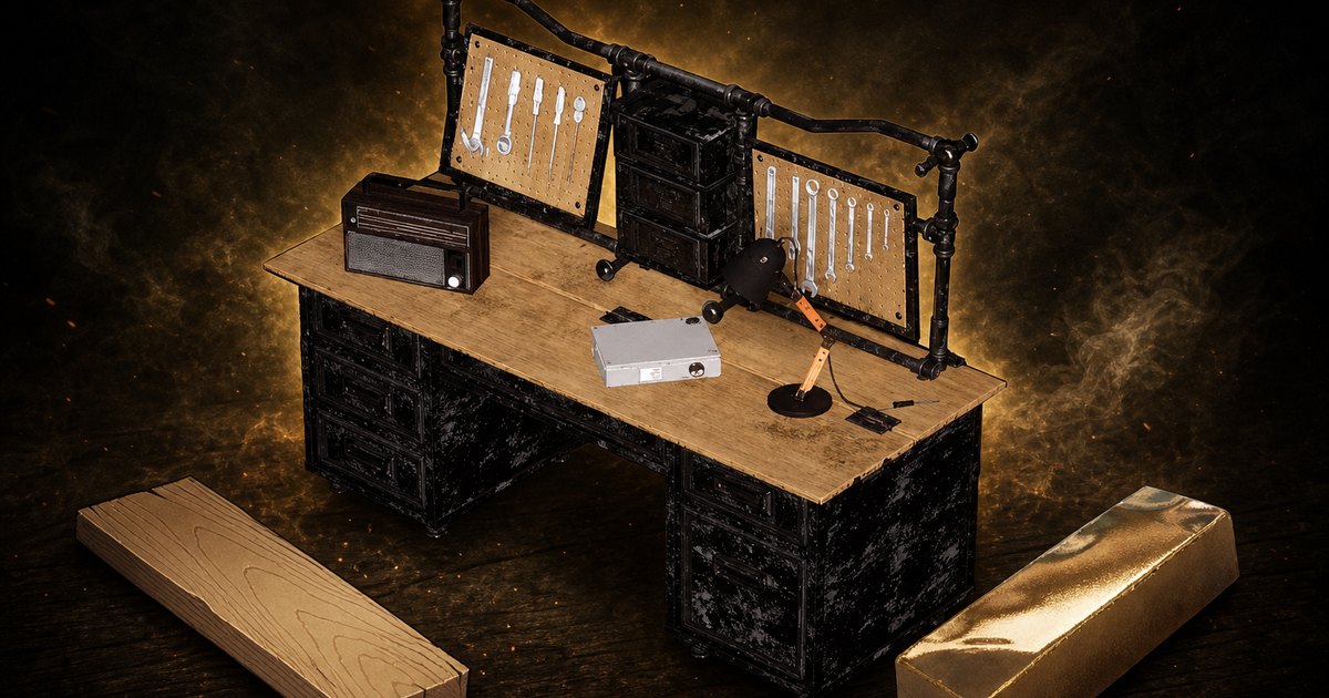 How to Get Metal Chair and Desk Set: Level 22, 26 Ingot — Palworld Database