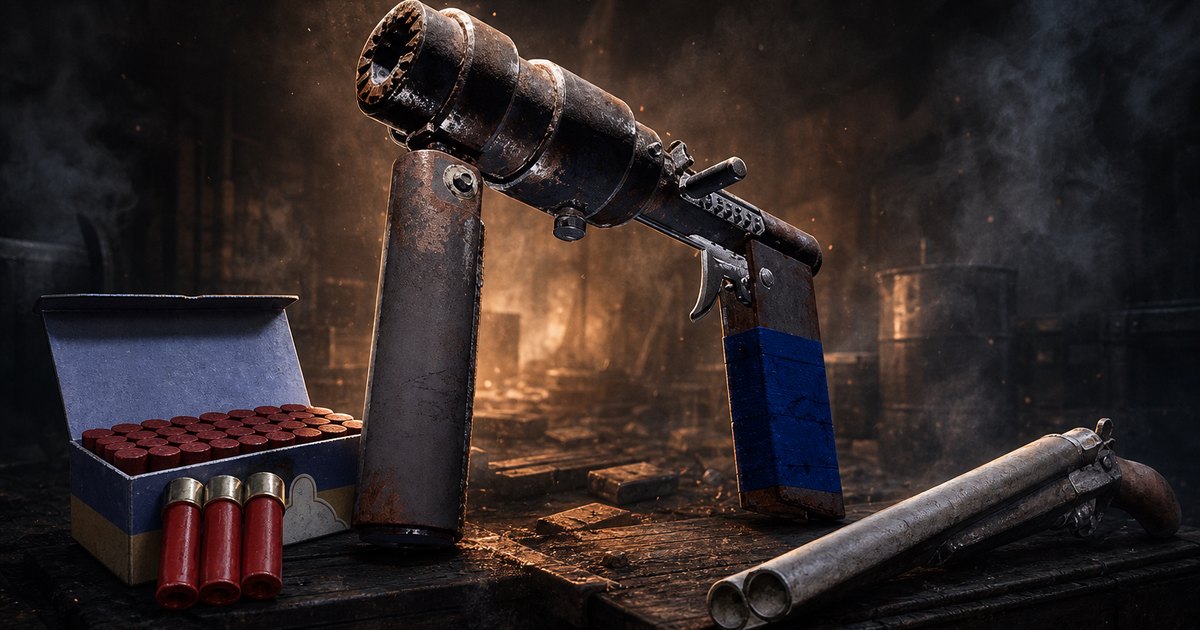 Makeshift Shotgun Schematic Location and Stats — Palworld Database